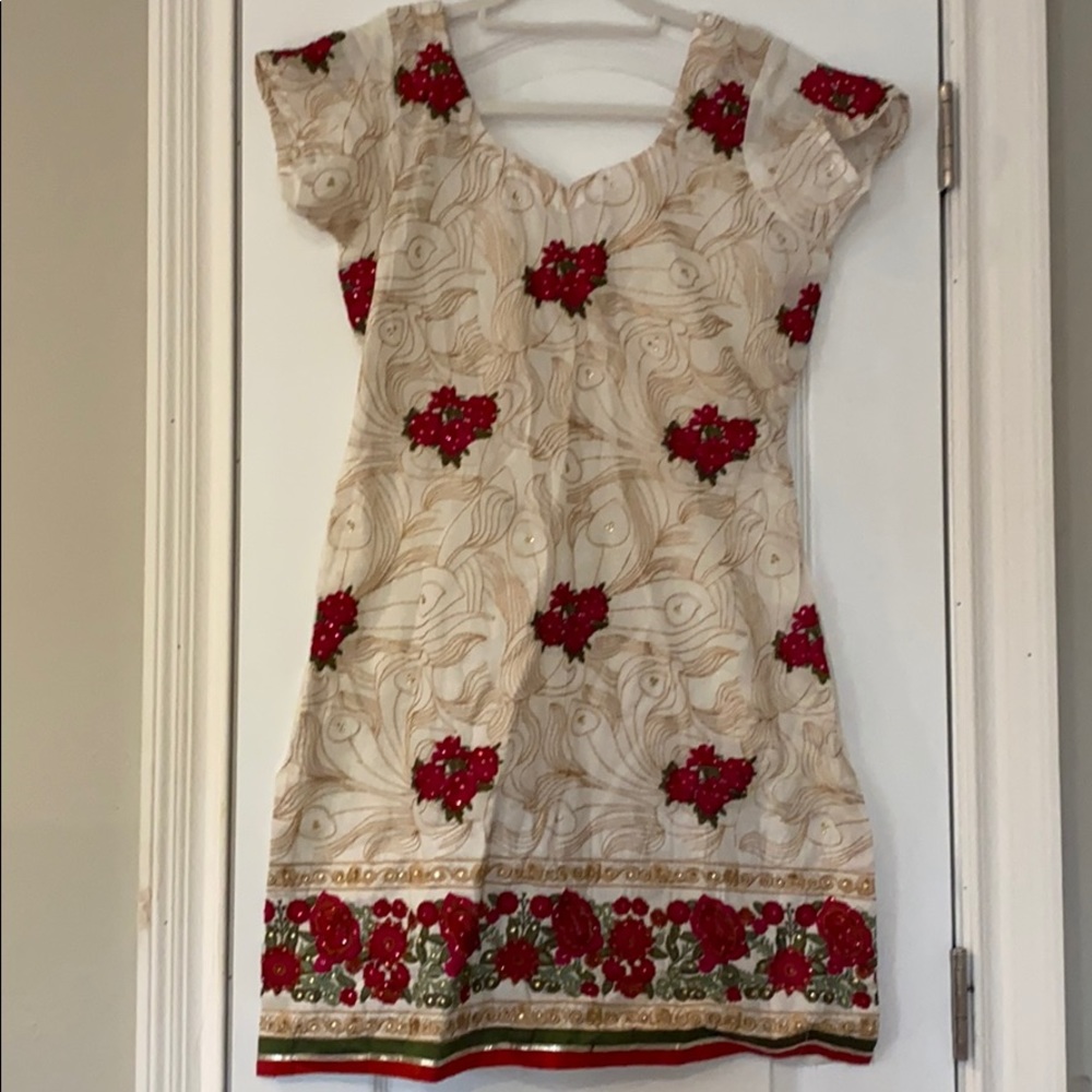White salwaar kameez
